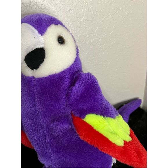 Noah’s kingdom  Parrot Plush Driver Purple Golf Clubs Head Cover - Picture 5 of 6